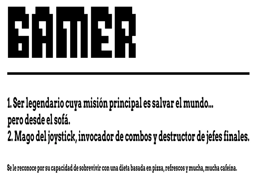 gamer definicion taza