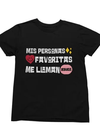 Mis personas favoritas me llaman abuelo / a – Abuela