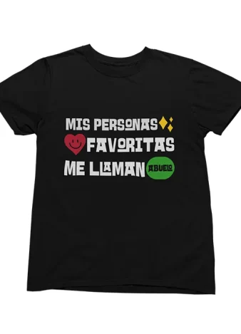 Mis personas favoritas me llaman abuelo / a