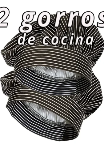 Pack 2 Gorros de chef
