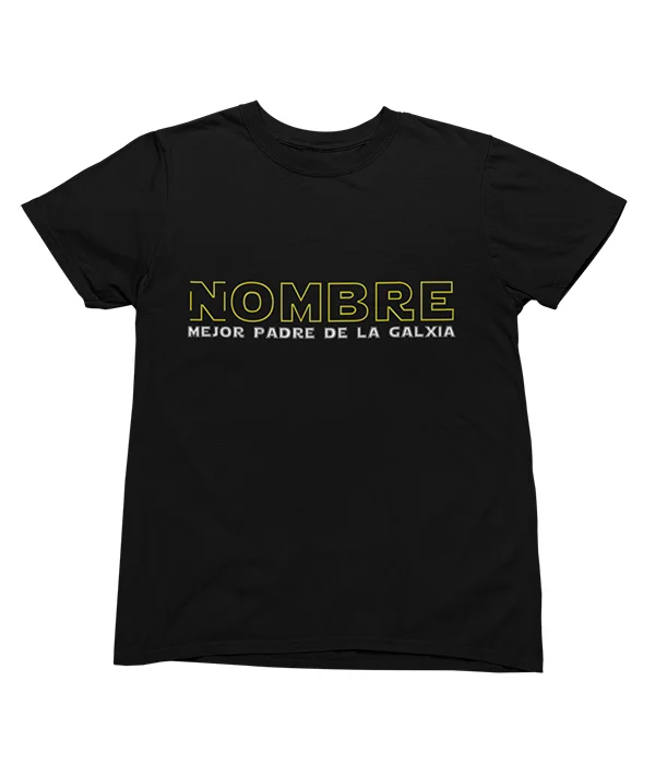 camiseta-mejor-padre-de-la-galaxia-personalizada