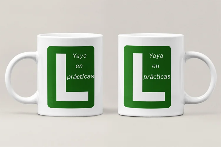 Taza Yayo o yaya en prácticas - Imagen 2