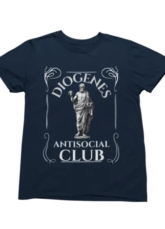 Camiseta Diógenes antisocial