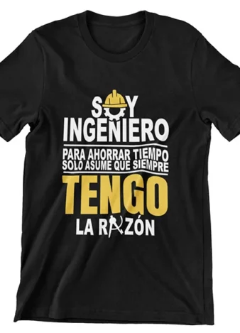 Camiseta graciosa para Ingeniero – Chico