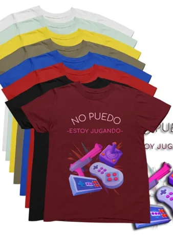 Camiseta No puedo estoy Jugando