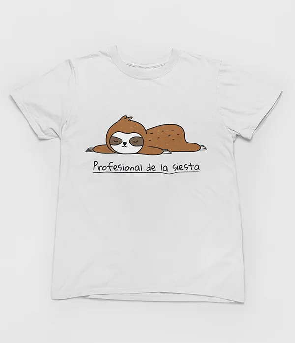 camiseta-profesional-de-la-siesta-blanca