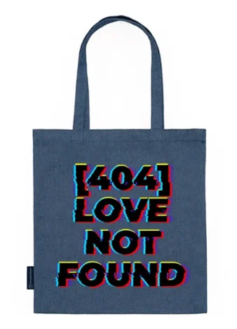 Bolsa vaquera Love not found