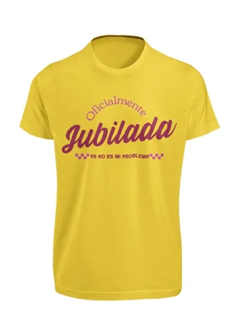 Camiseta Oficialmente Jubilada
