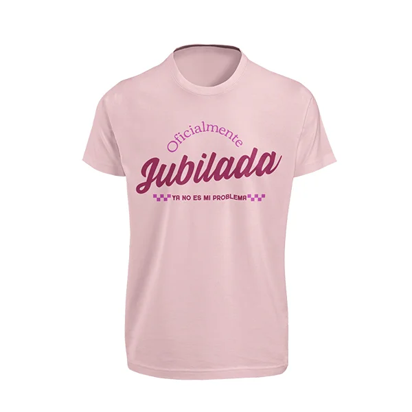 camiseta-oficialmente-jubilada-rosa