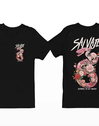 Salvaje deshazte de tus miedos – Camiseta