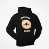 sudadera-donut-worry-negra sudadera-donut-worry-negra