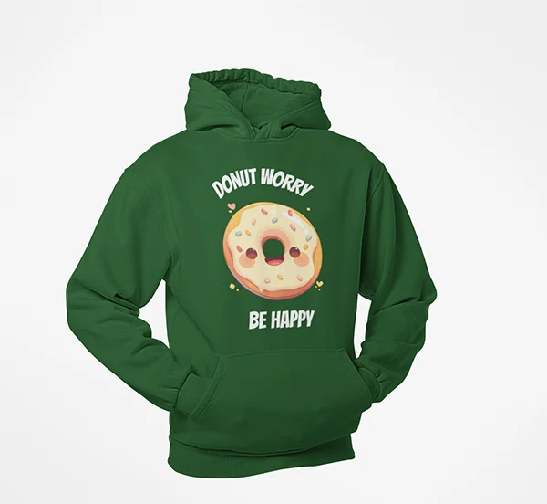 sudadera-donut-worry-verde sudadera-donut-worry-verde
