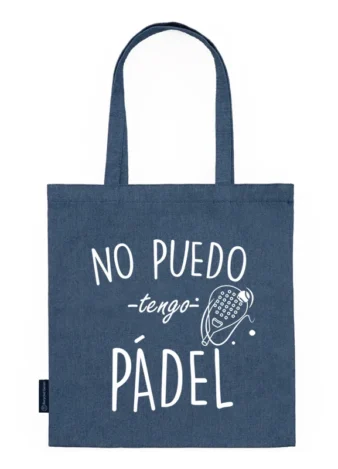 Bolsa vaquera No puedo tengo Pádel
