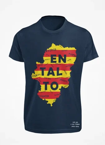 Camiseta Entalto Aragón – Azul marino