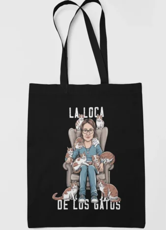 Bolsa La loca de los gatos
