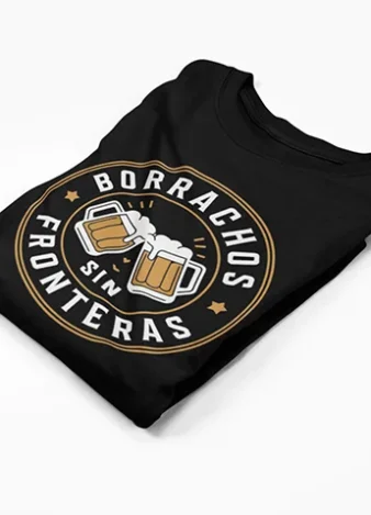 Camiseta Borrachos sin fronteras
