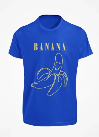 Camiseta Banana – Azul Royal