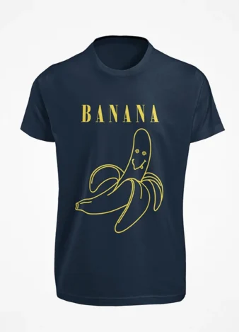 Camiseta Banana – Azul marino
