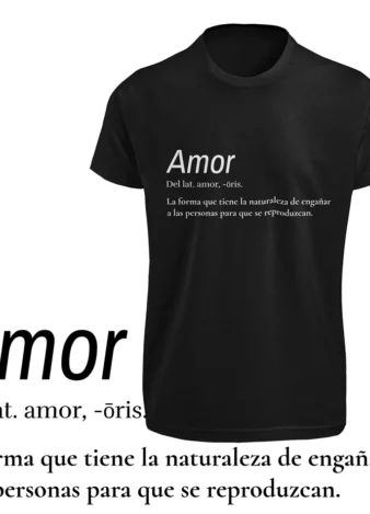 Camiseta definición de Amor