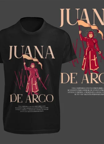 Camiseta Juana de Arco