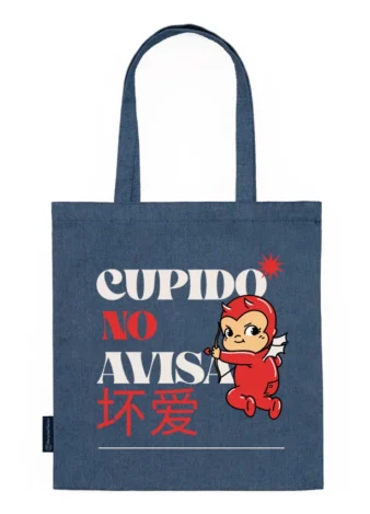 Bolsa vaquera Cupido no avisa