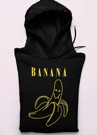 Sudadera con capucha Banana