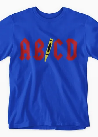 Camiseta Infantil «AB CD»