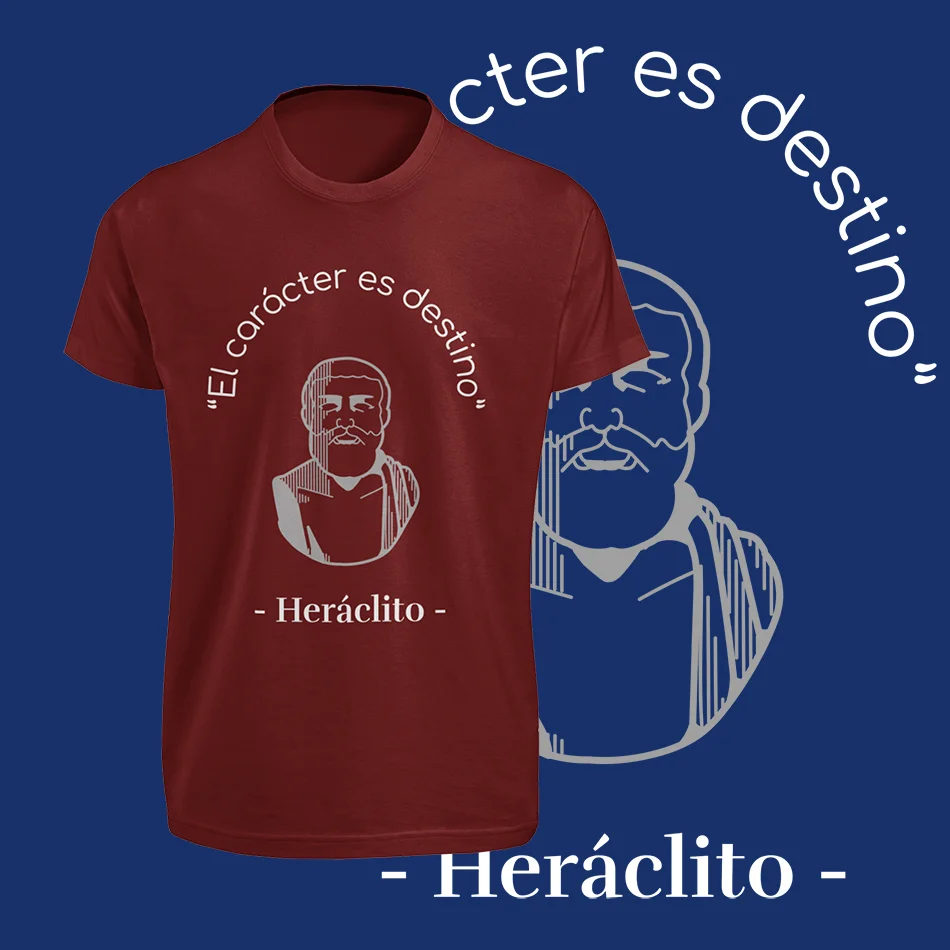 el-caracter-es-destino-heraclito-camiseta-redol-wear el-caracter-es-destino-heraclito-camiseta-redol-wear