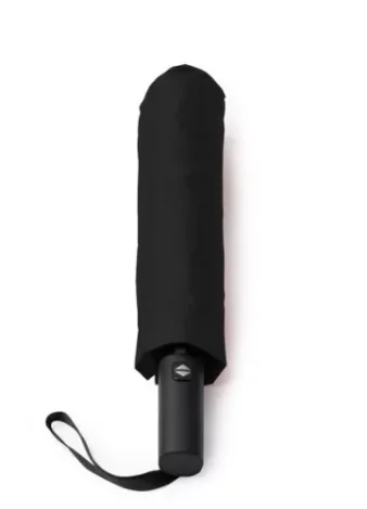 Paraguas plegable con funda – Negro