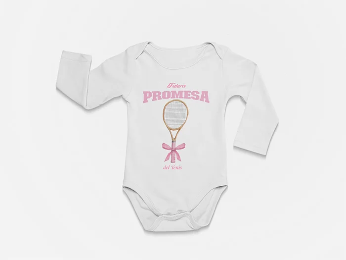 futura-promesa-del-tenis-nina-body-bebe-manga-larga