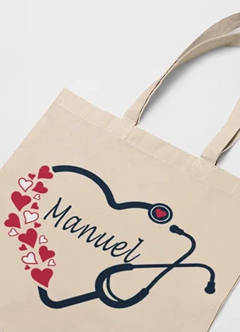 Bolso Tote Médica/o Personalizable