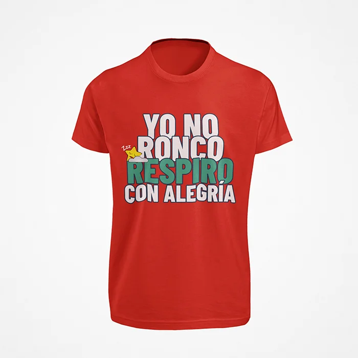 camiseta-yo-no-ronco-respiro-con-alegria-roja
