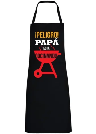 Cuidado Papá está cocinando
