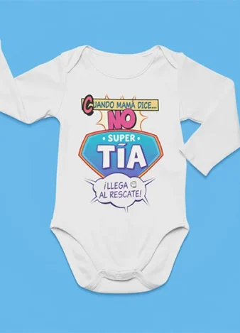 Body bebé Super Tía