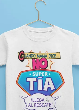 Body bebé Super Tía – Camiseta Bebé