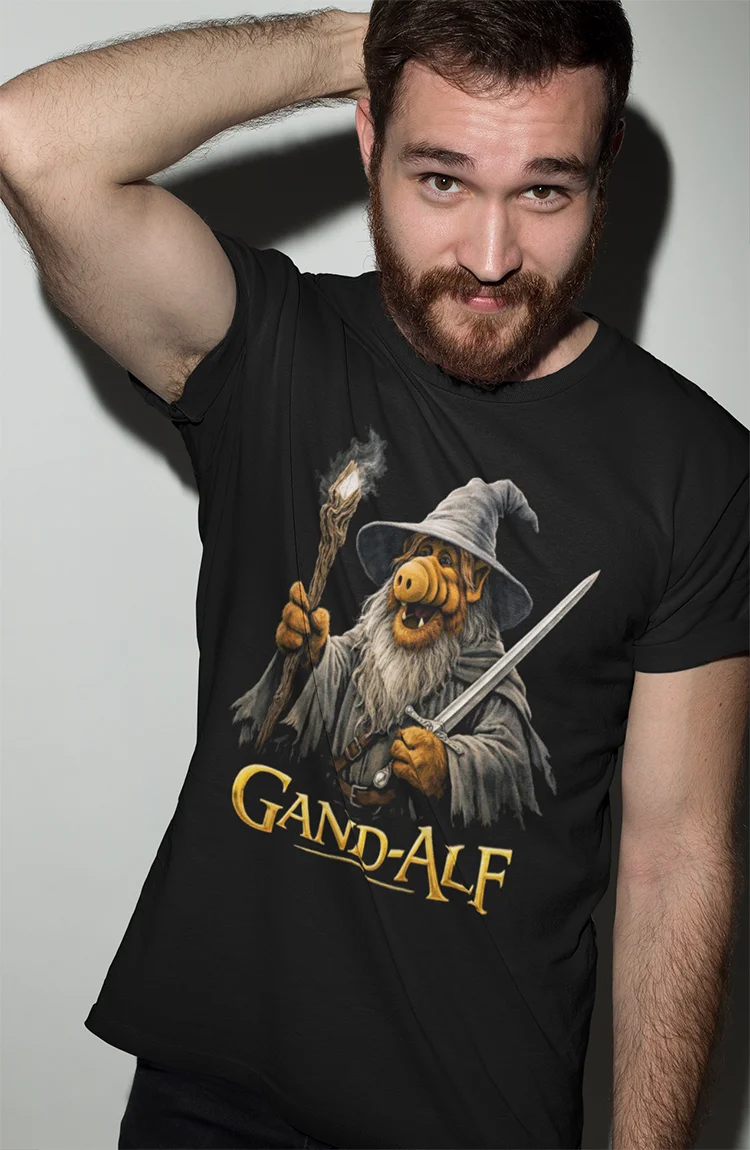 camiseta-gand-alf-señor-anillos-friki-