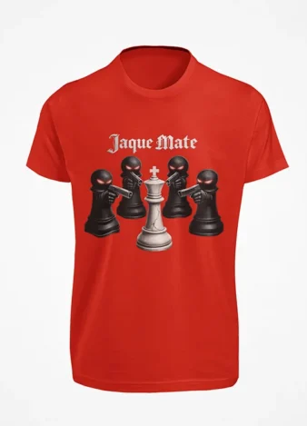 Camiseta Jaque Mate – Roja