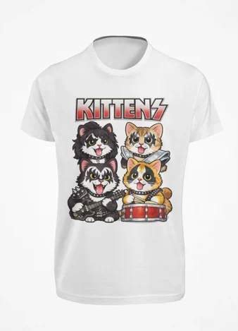 Camiseta Kiss Kittens
