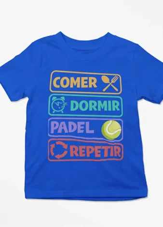 Comer dormir Pádel repetir