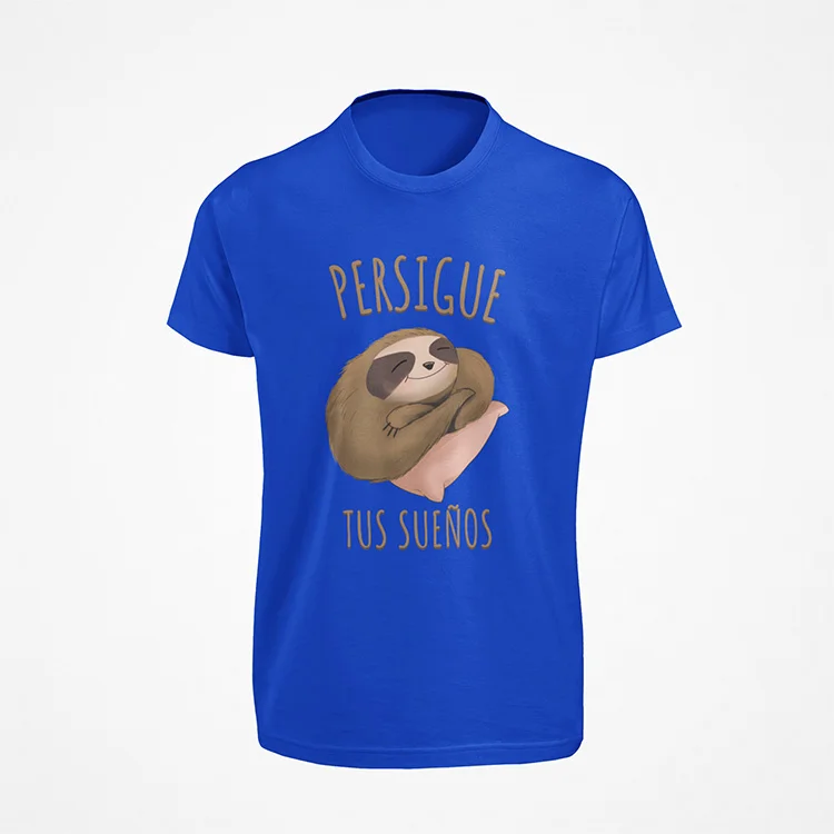 camiseta-persigue-tus-sueños-azul