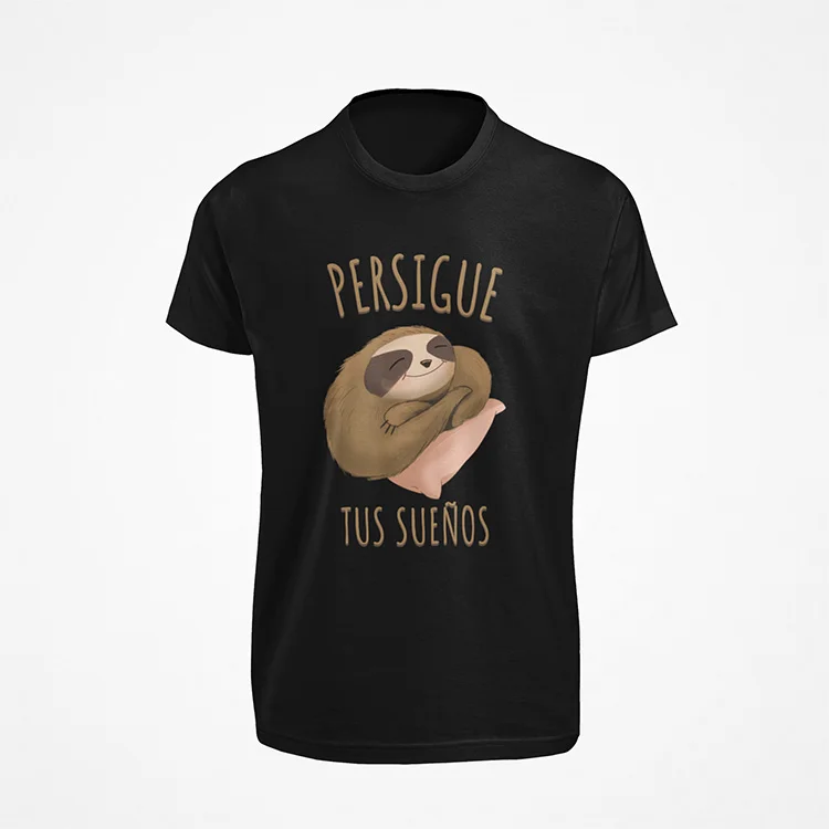 camiseta-persigue-tus-sueños-negra
