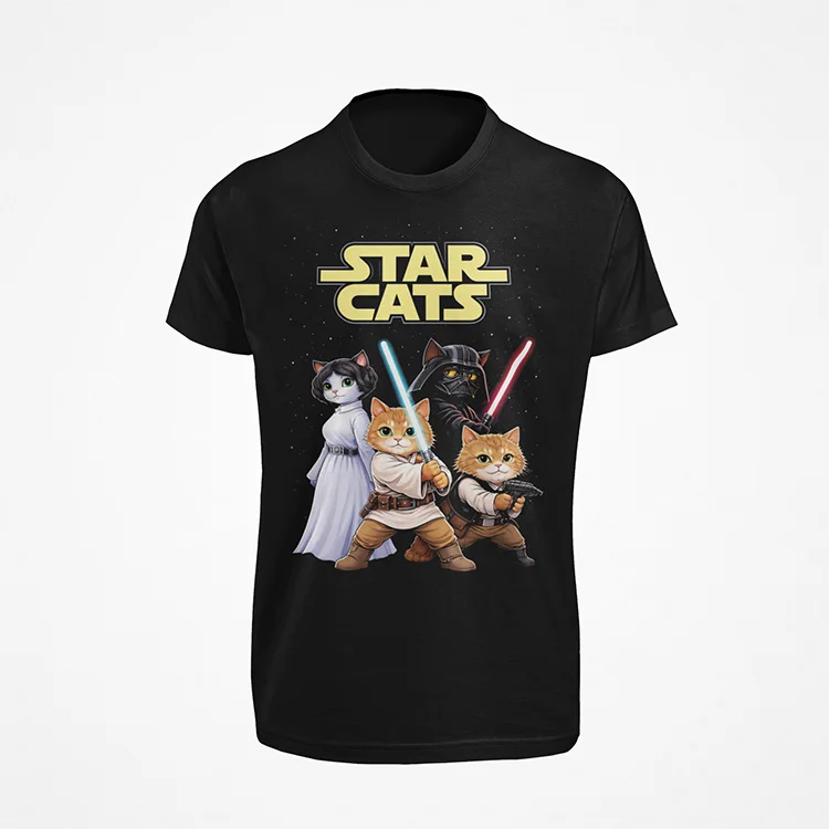 camiseta-star-cats
