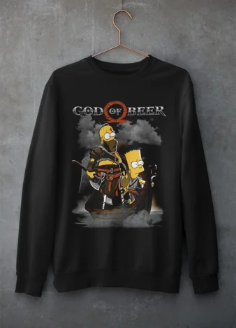 Sudadera Dios de la cerveza – Sudadera Clásica