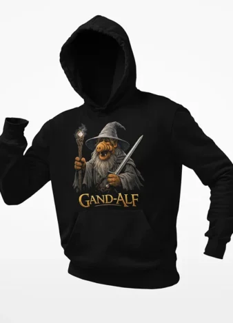 Camiseta Gand-Alf – Sudadera con capucha