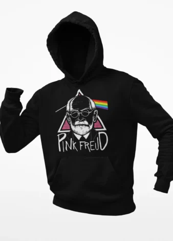 Camiseta Pink Freud – Sudadera Con Capucha