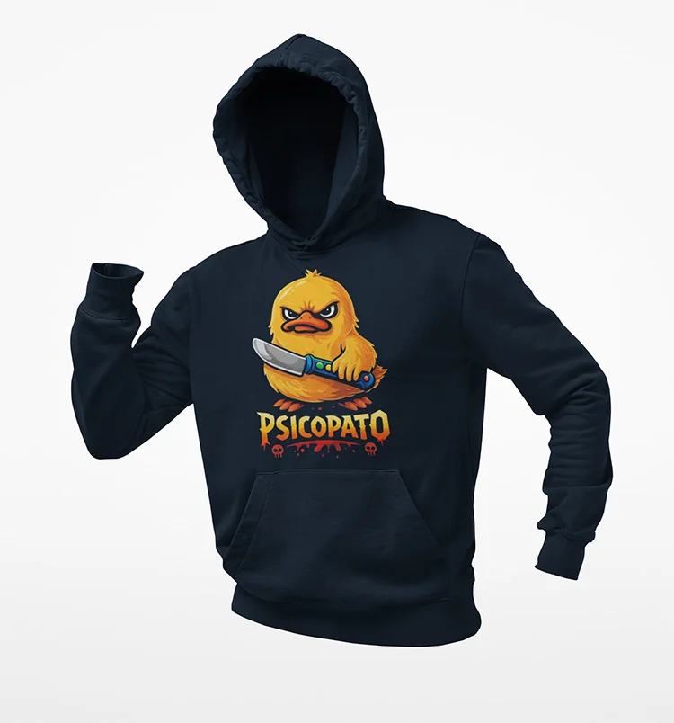 sudadera-psicopato-capucha-azul