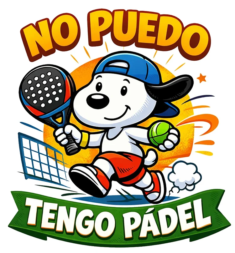 No puedo tengo padel perrito