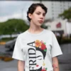 Camiseta de Frida en color blanco - Thumbnail Image 1