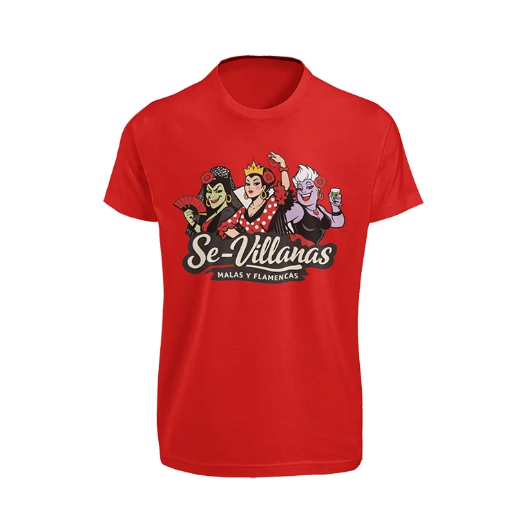 camiseta-se-villanas-roja