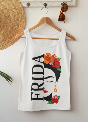 Camiseta tirantes de Frida Kahlo